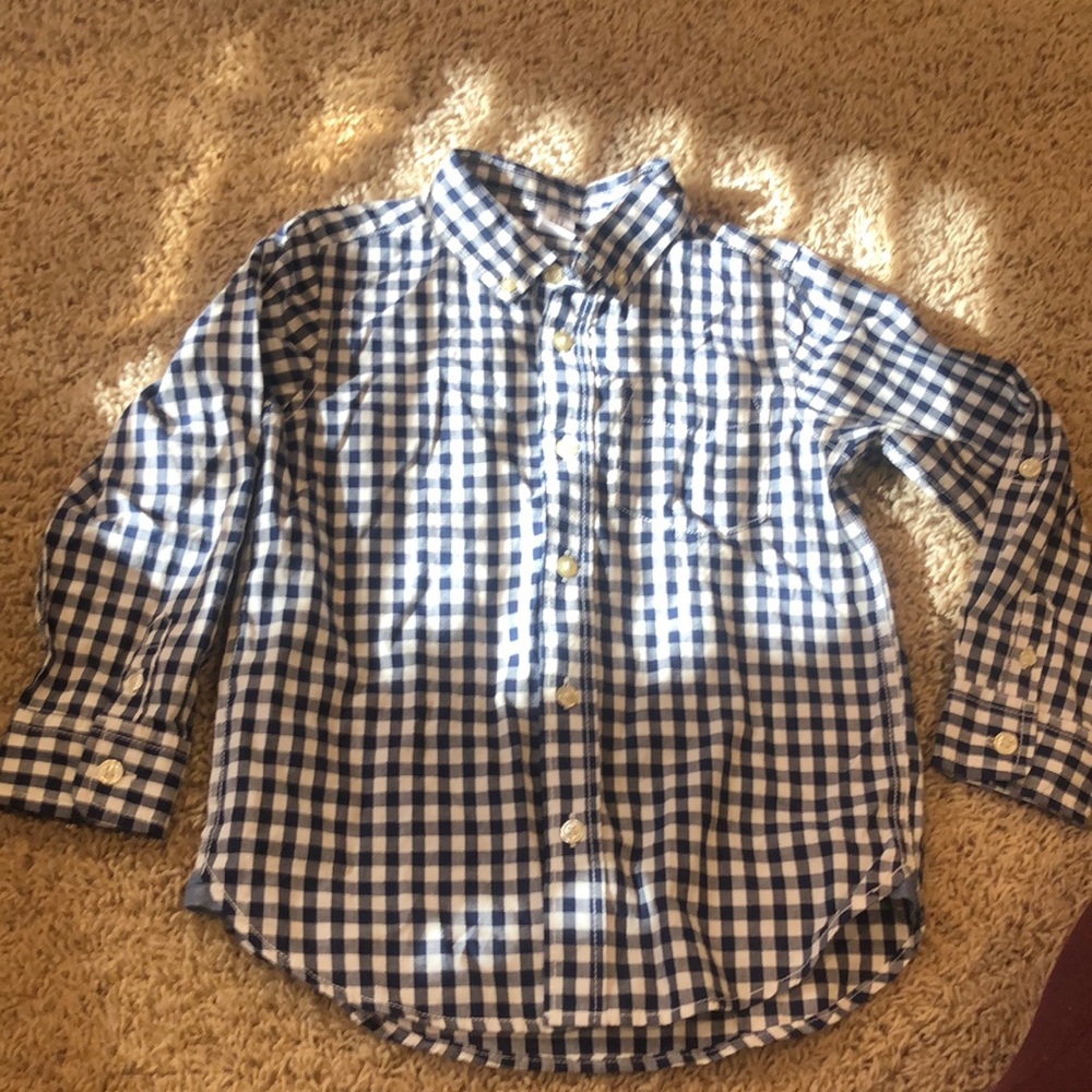 Gap 5T Convertible Oxford Shirt